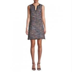 Laundry by Shelli Segal Tweed Shift Dress